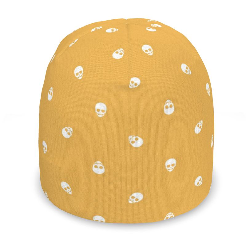 Honeycomb Skull Fusion All-Over Print Beanie