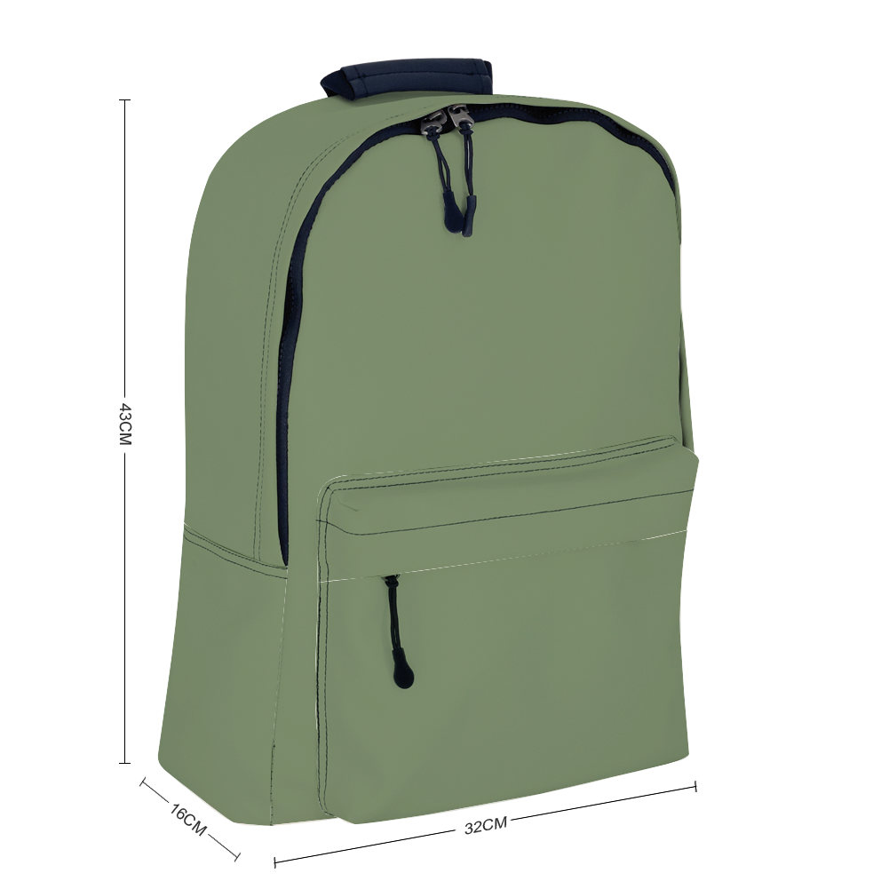 Backpack in Jade Green