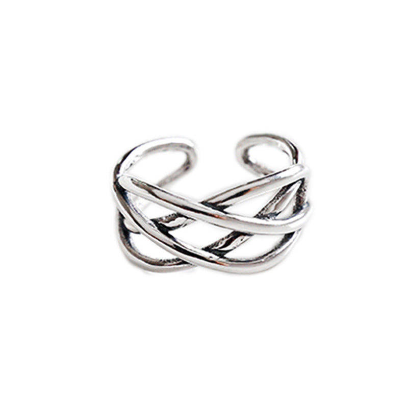 925 Silver Lattice Ring