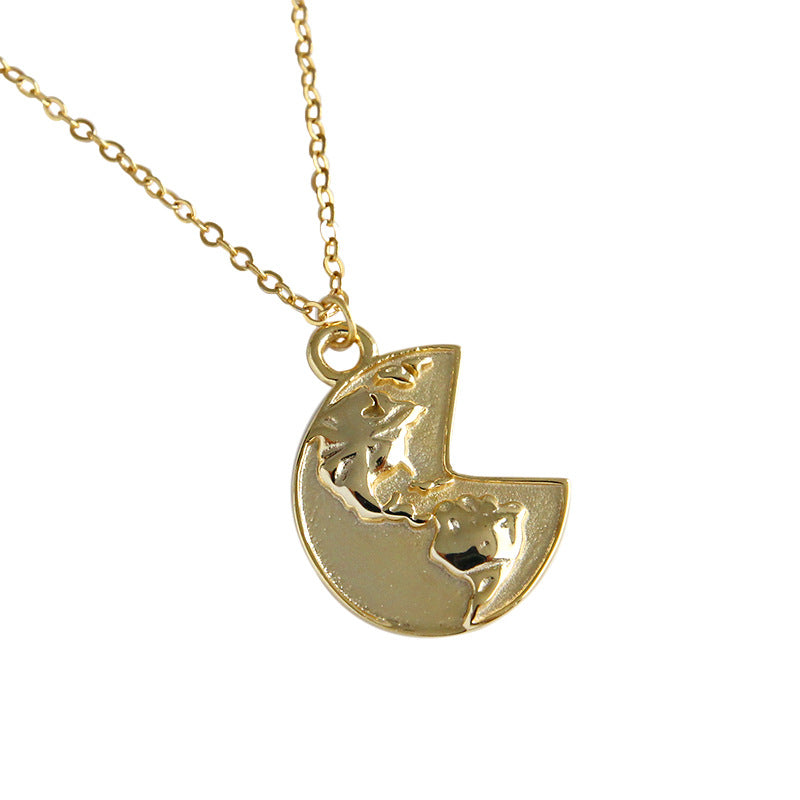 925 Silver Pacman Americas Necklace