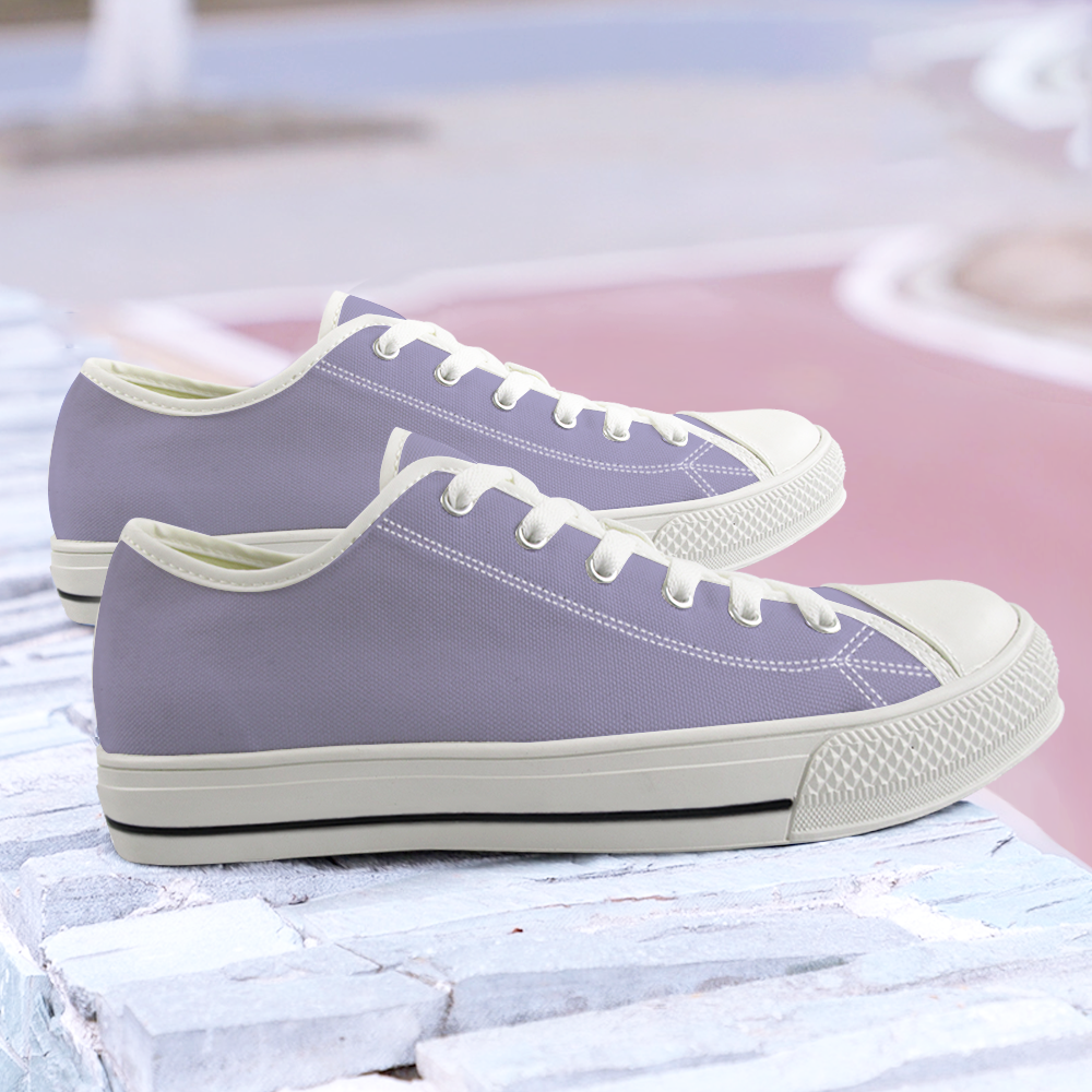 Low Top Sneakers in Digital Lavender