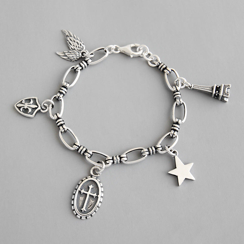 925 Silver Charm Bracelet