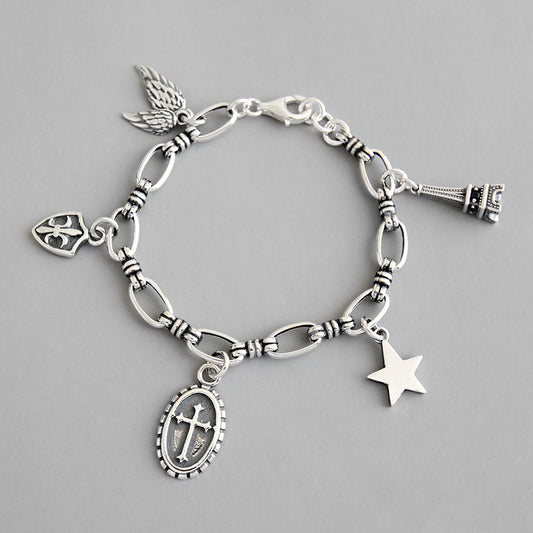 925 Silver Charm Bracelet