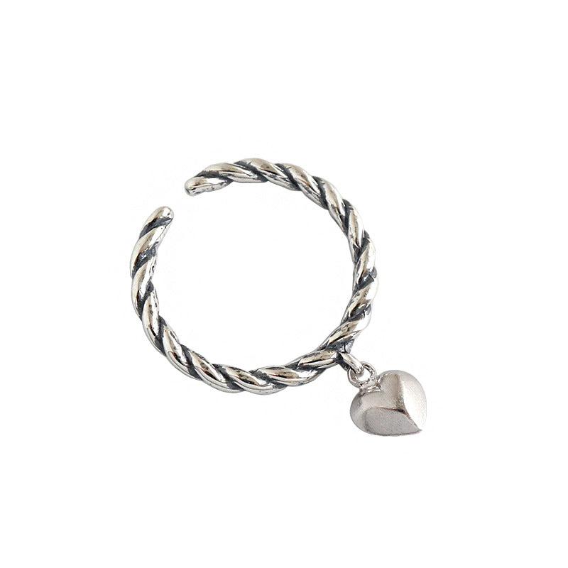 925 Silver Heart Ring