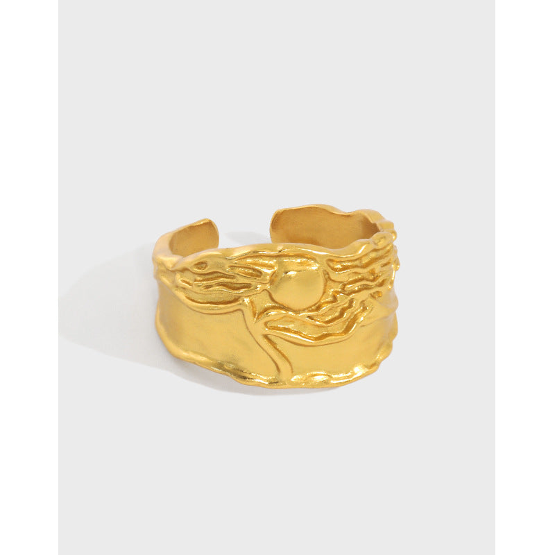 Vermeil Romantic Beach Ring