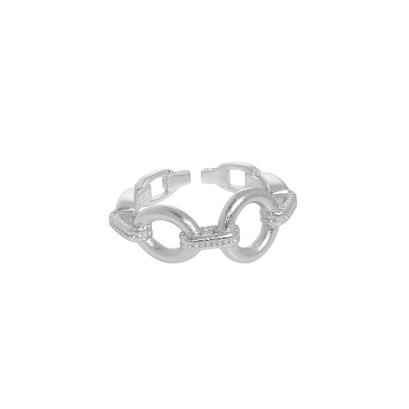 925 Silver Chain Ring