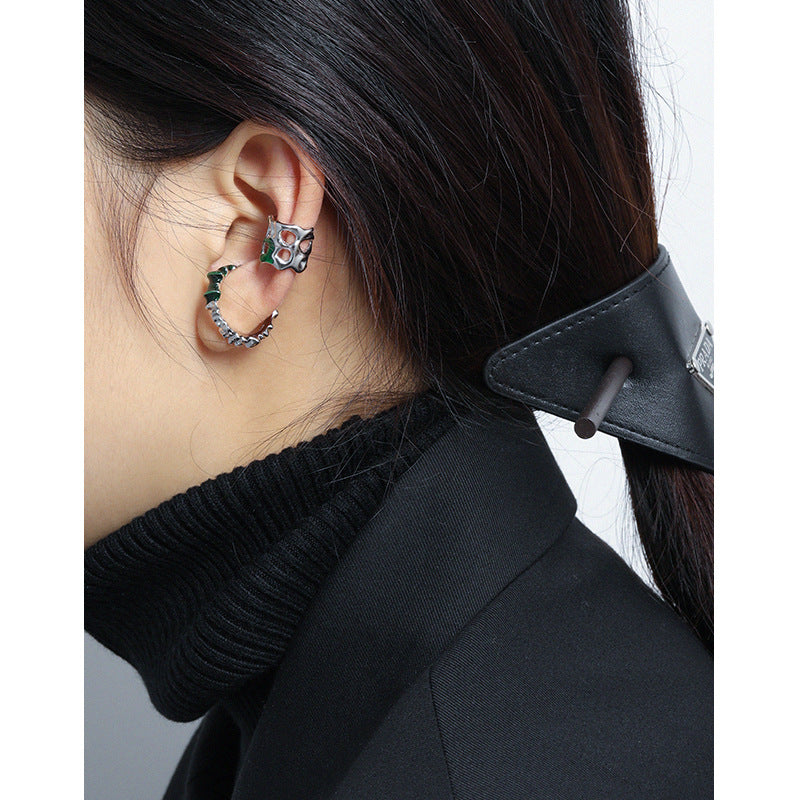 925 Silver Non-Pierced Ear Cuff (Single)