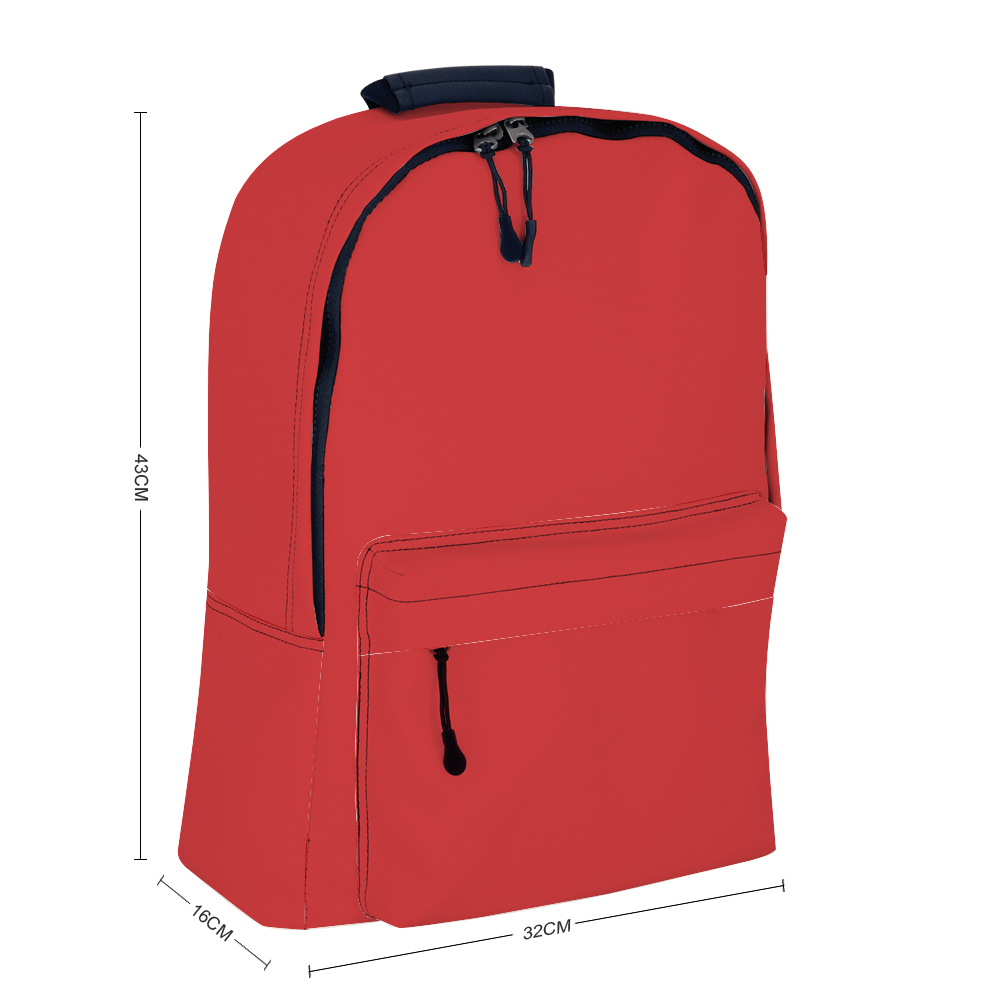 Backpack in Luscious Red