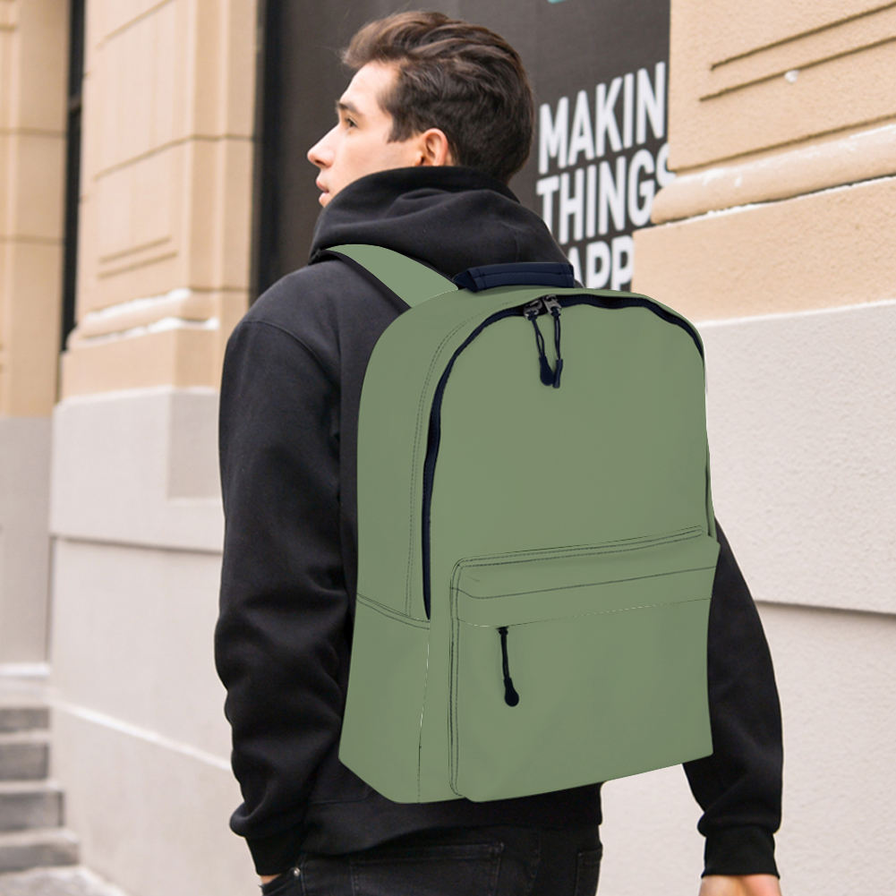 Backpack in Jade Green