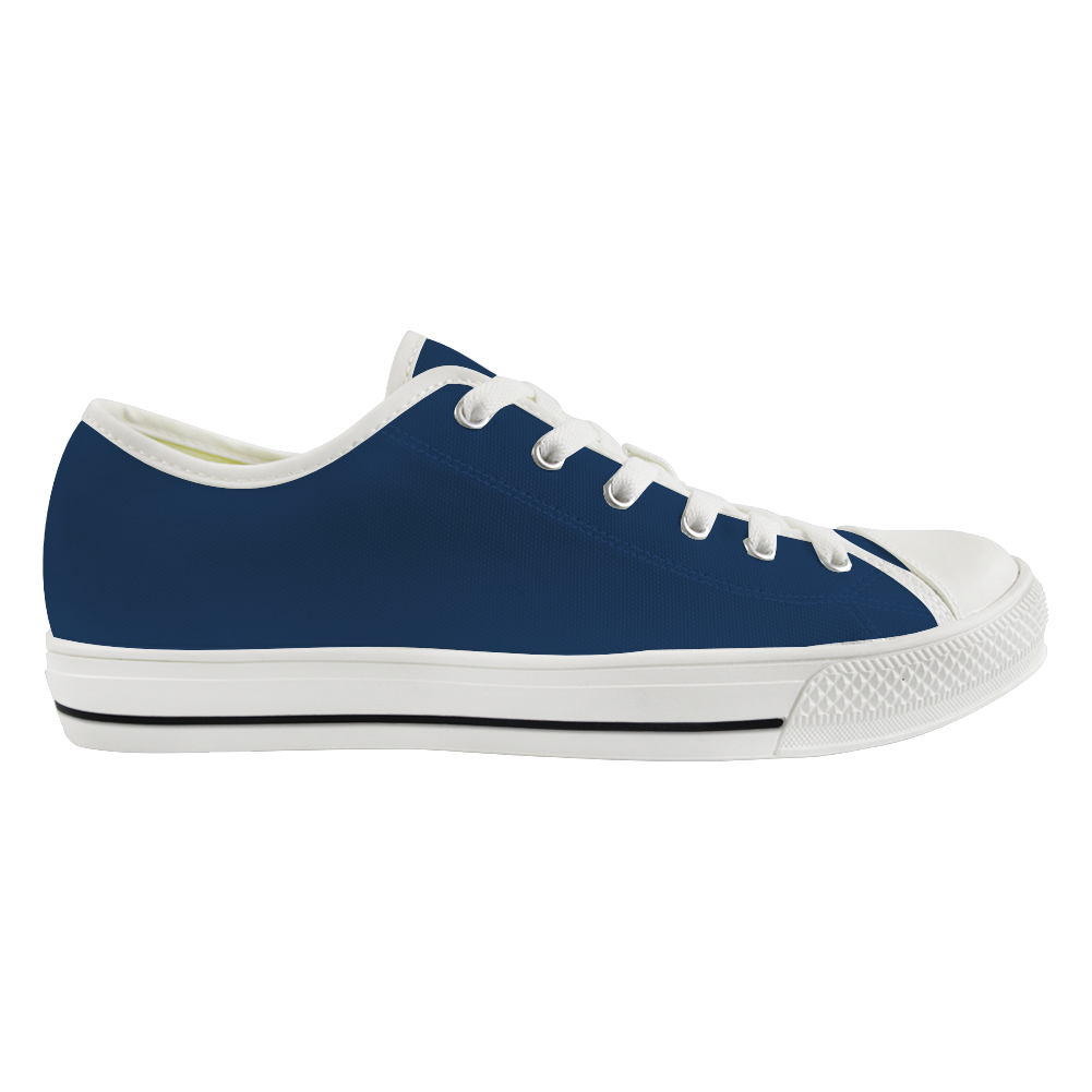 Low Top Sneakers in Lazuli Blue