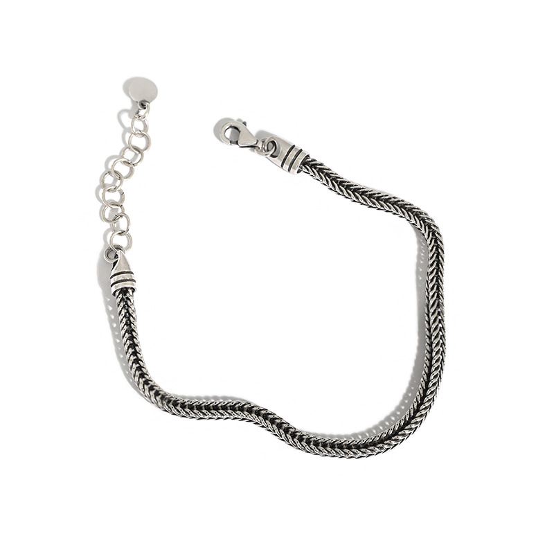 925 Silver Rope Bracelet