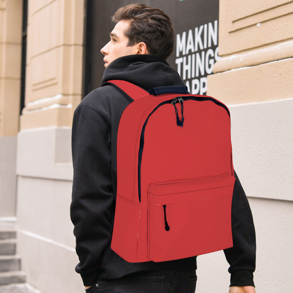 Backpack in Luscious Red