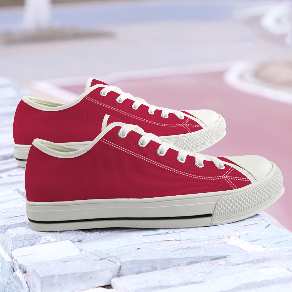 Low Top Sneakers in Viva Magenta