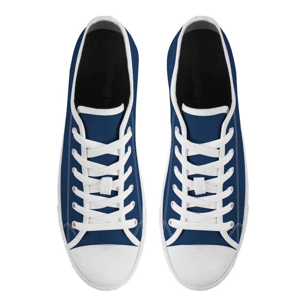 Low Top Sneakers in Lazuli Blue