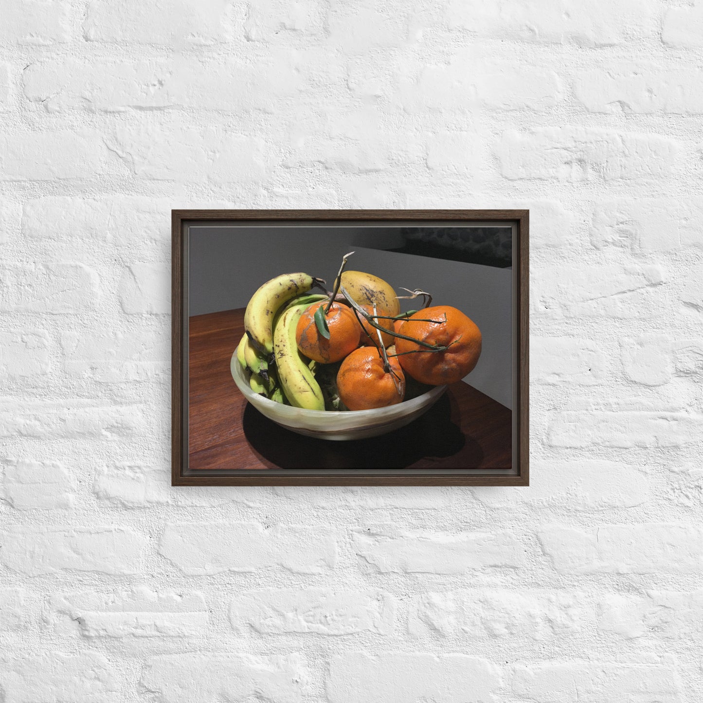 Fruit still life Framed canvas